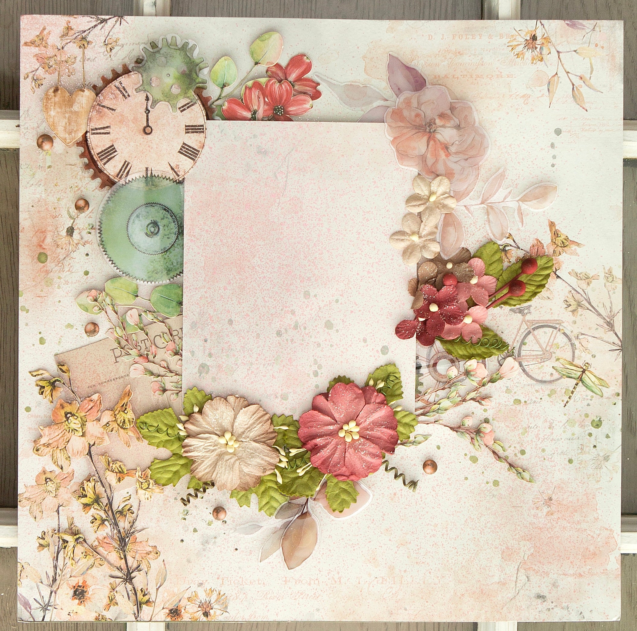 Treasured Memories Layout 1